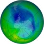 Antarctic Ozone 1993-08-22
